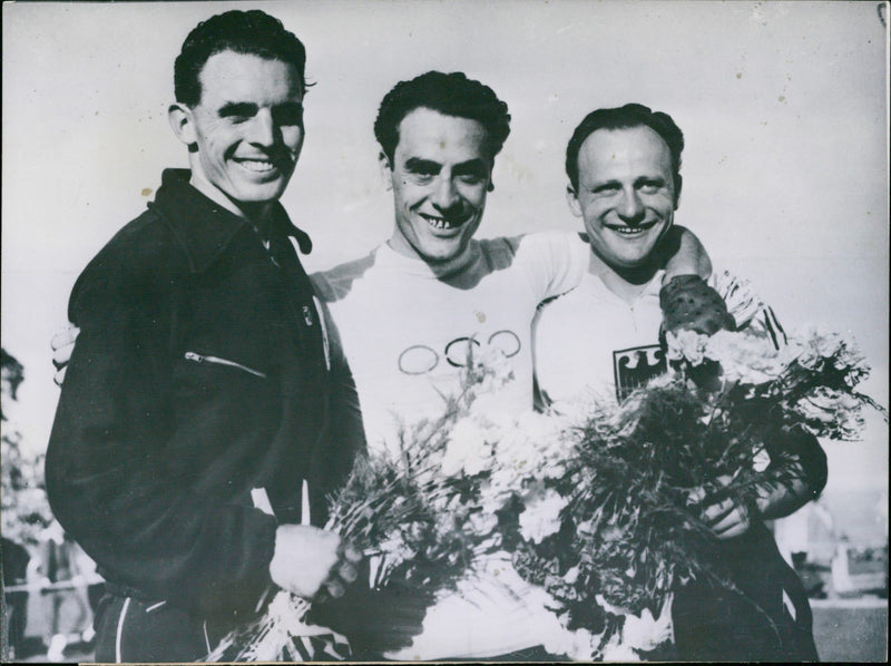 Lionel Cox, Enzo Sacchi and Werner Potzernheim - Vintage Photograph