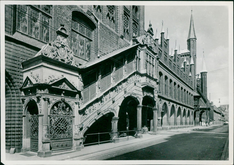 LUBECK UNIVERSITY MUSIC GROE PETERSGRUBE TEL ULLRICH PRE - Vintage Photograph