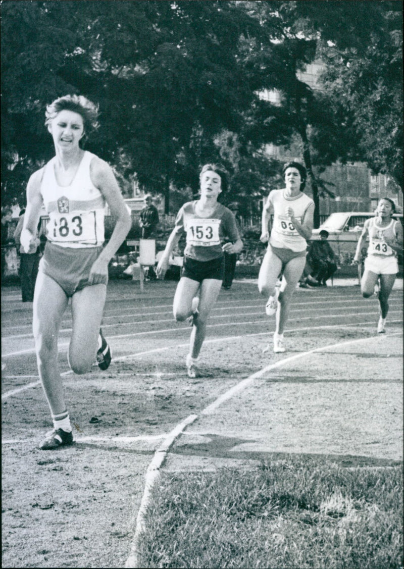 International athletics competition 1979 - Vintage Photograph