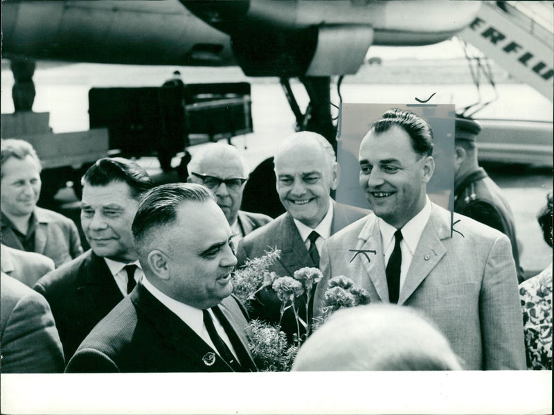 Soviet delegation in Berlin - Vintage Photograph