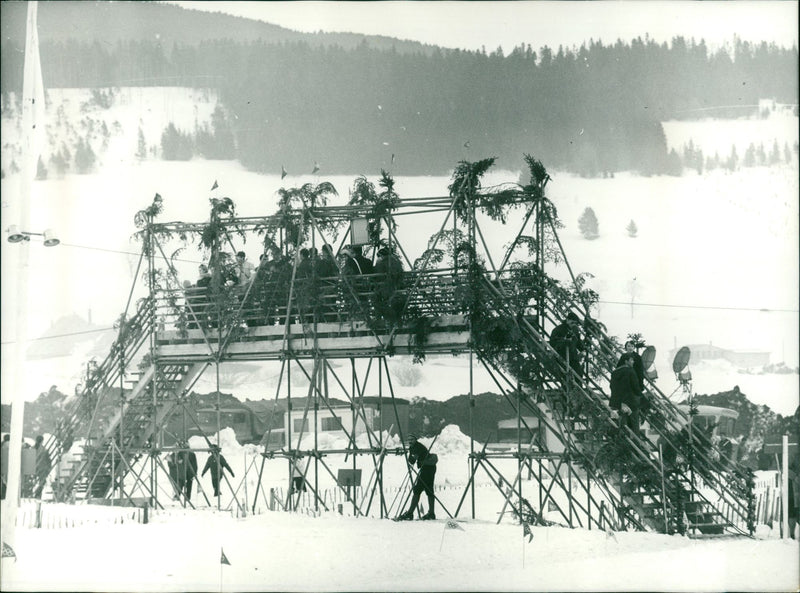 1968 Winter Olympics - Vintage Photograph