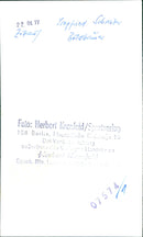 Siegfried Schreiber - Vintage Photograph