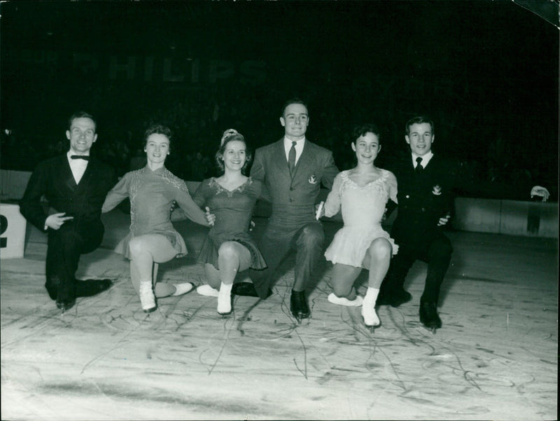 World Figure Skating Championships 1958 - Vintage Photograph