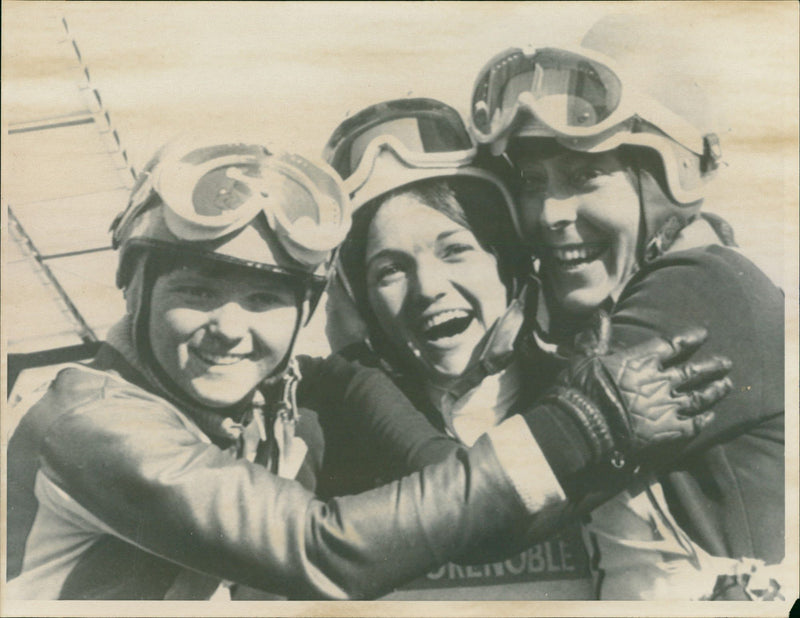 Isabelle Mir, Olga Pall, Christl Haas - Vintage Photograph