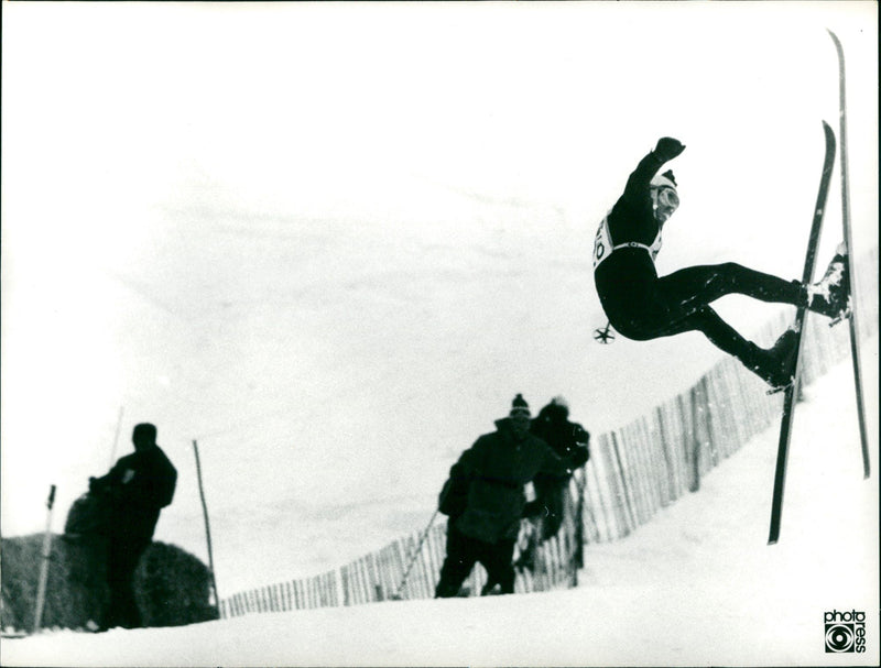 1968 Winter Olympics Grenoble - Vintage Photograph