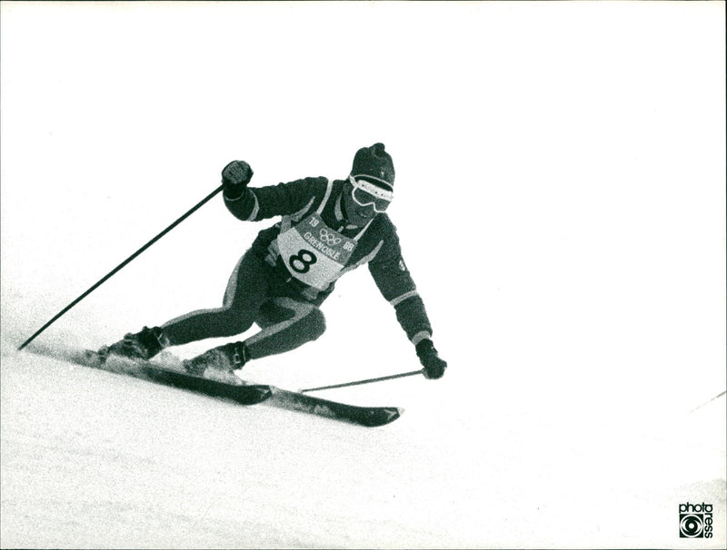 1968 Winter Olympics Grenoble - Vintage Photograph