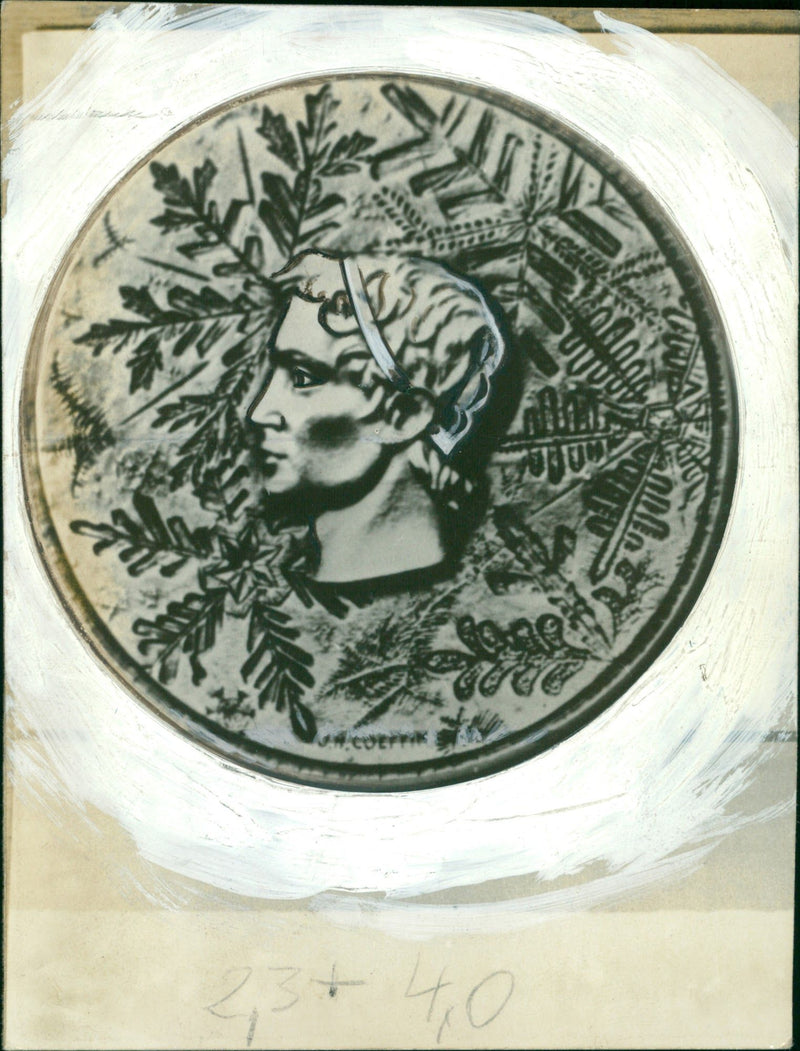 medal - Vintage Photograph