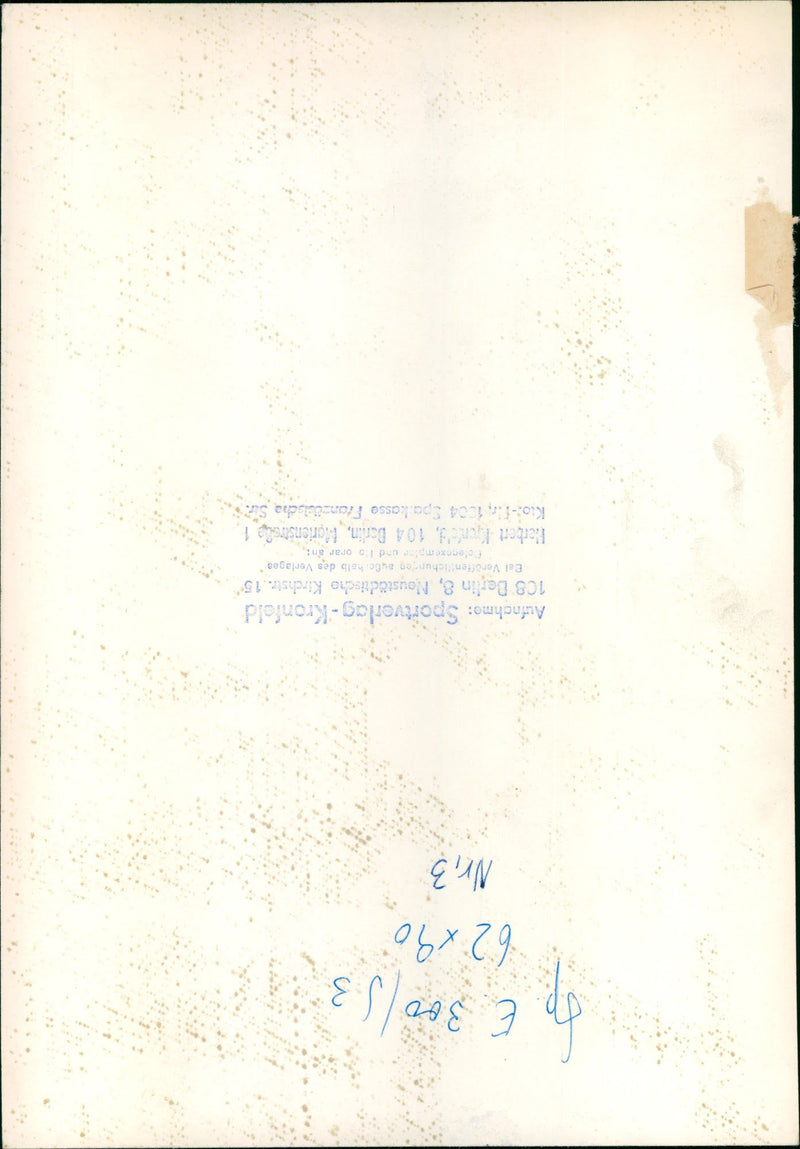 PREPARATION WINTER OLYMPIA GRENOBLE FILM RELEASED - Vintage Photograph