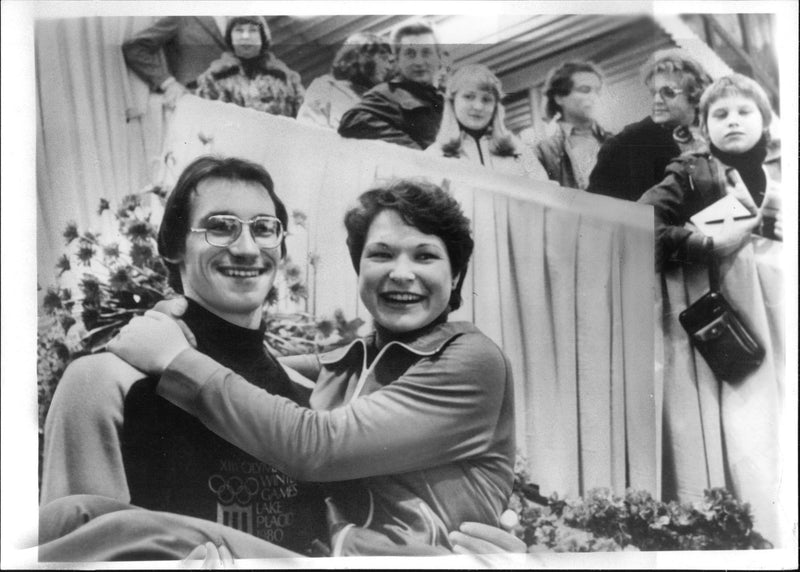 World Figure Skating Championships 1980 - Vintage Photograph