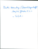 Robert Wagenhoffer and Vicki Heasley - Vintage Photograph