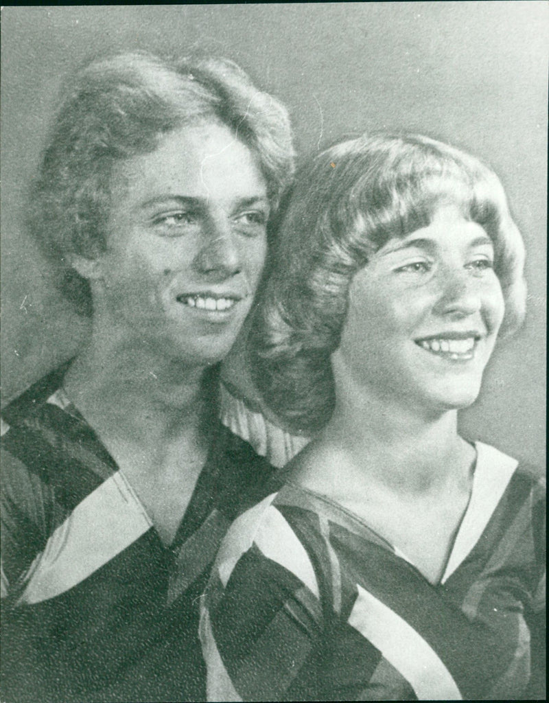 Robert Wagenhoffer and Vicki Heasley - Vintage Photograph
