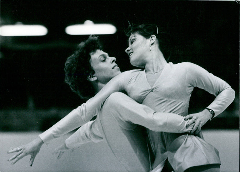 Ronald Schranz and Elisabeth Luksch - Vintage Photograph