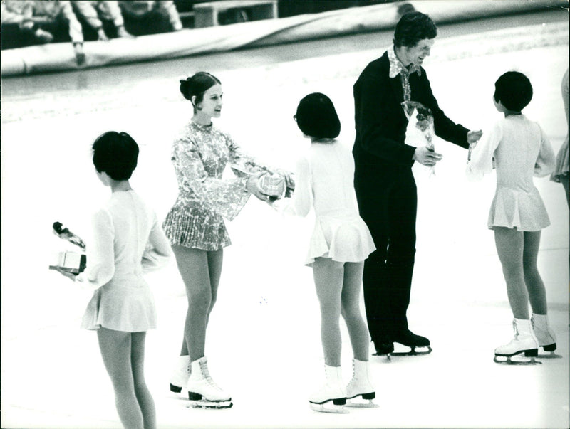 Manuela Gross and Uwe Kagelmann / Winter Olympics '72 - Vintage Photograph