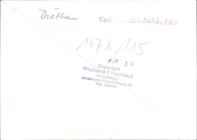 Tyrol 1964 - Vintage Photograph