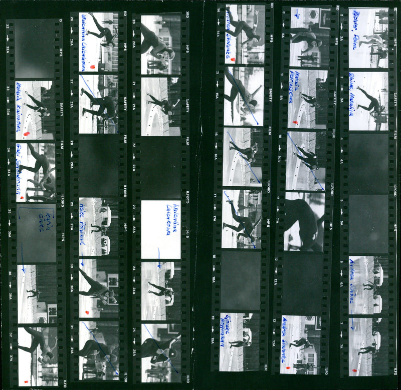 USSR SPRIDE ADDRESS DATE GDR SOVIET UNION FILM - Vintage Photograph