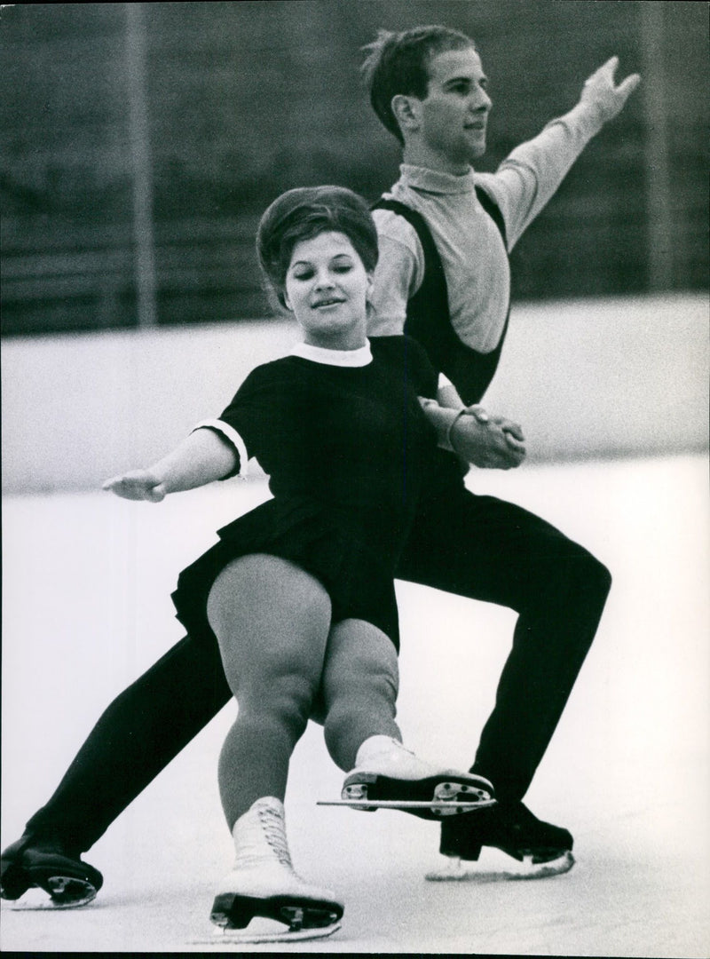 Brigitte Wokoeck and Heinz-Ulrich Walther - Vintage Photograph