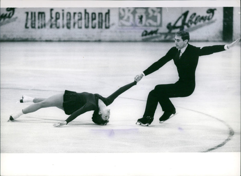 Hans-Georg Dallmer and Irene Müller - Vintage Photograph