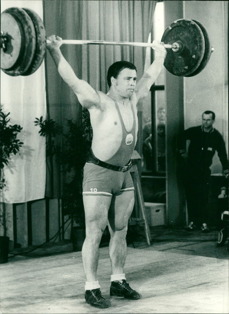 Weightlifter Orzog - Vintage Photograph