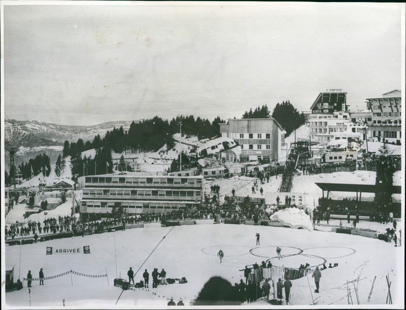 1968 Winter Olympics - Vintage Photograph