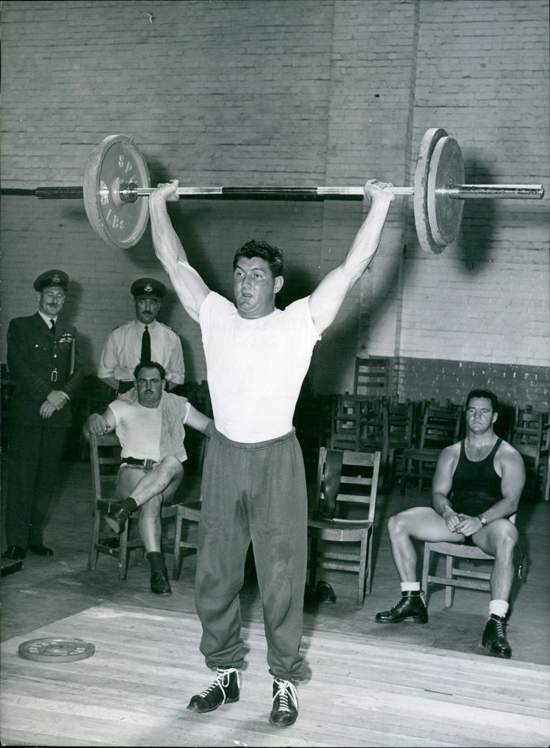 Ming De Paiva at the Empire Games 1958 - Vintage Photograph