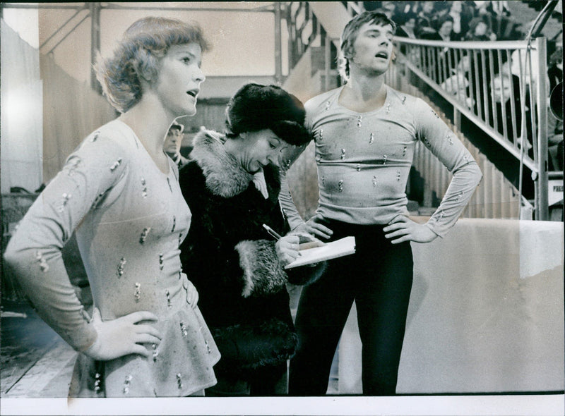 Kerstin Stolfig, Veit Kempe and Heidemarie Steiner - Vintage Photograph