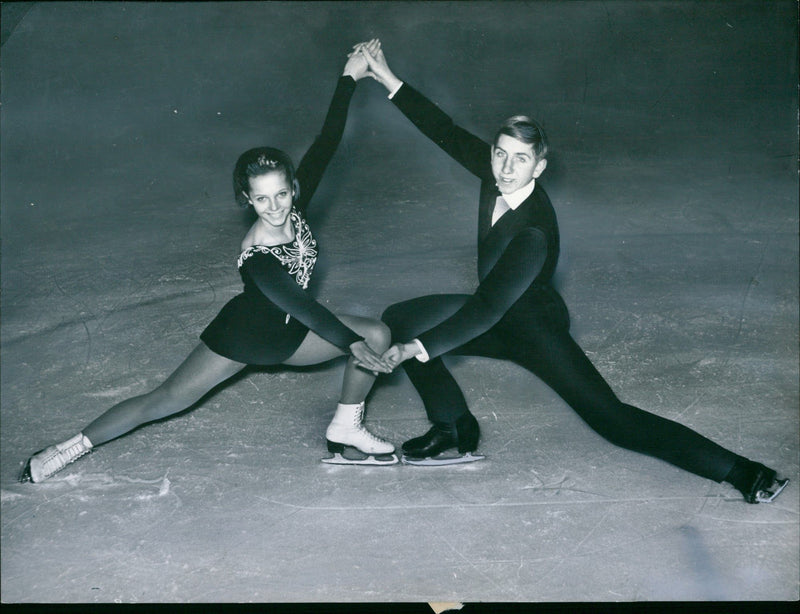 Brigitte Weise and Michael Brychcy - Vintage Photograph