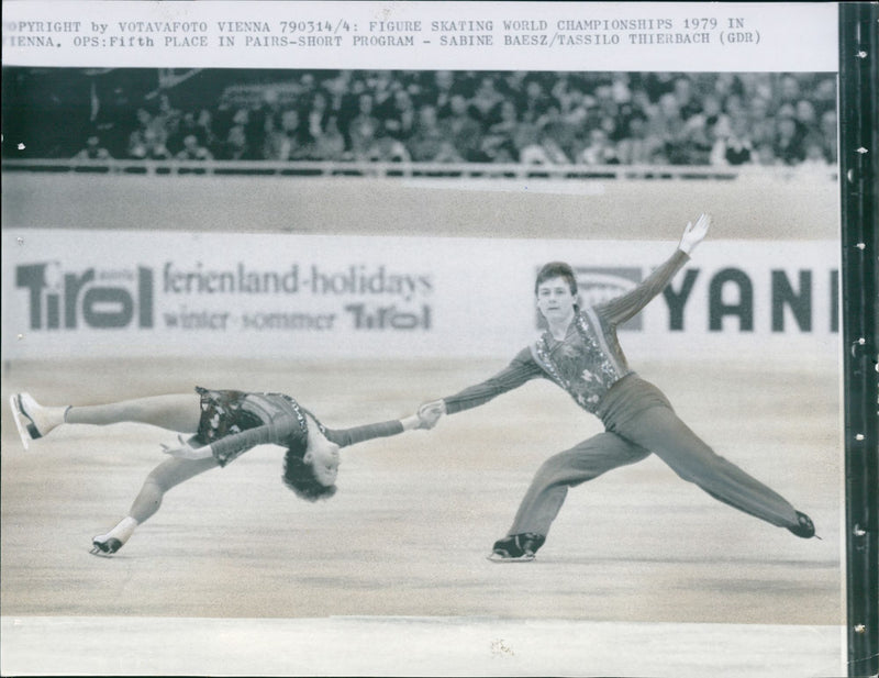 Sabine Baeß and Tassilo Thierbach - Vintage Photograph