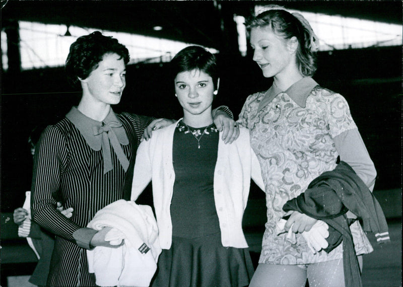 Anett Pötzsch, Christine Errath and Marion Weber - Vintage Photograph