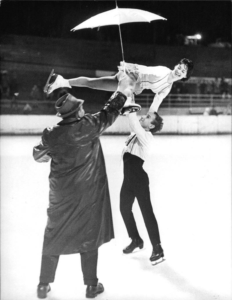 Margret Göbl and Franz Ningel - Vintage Photograph