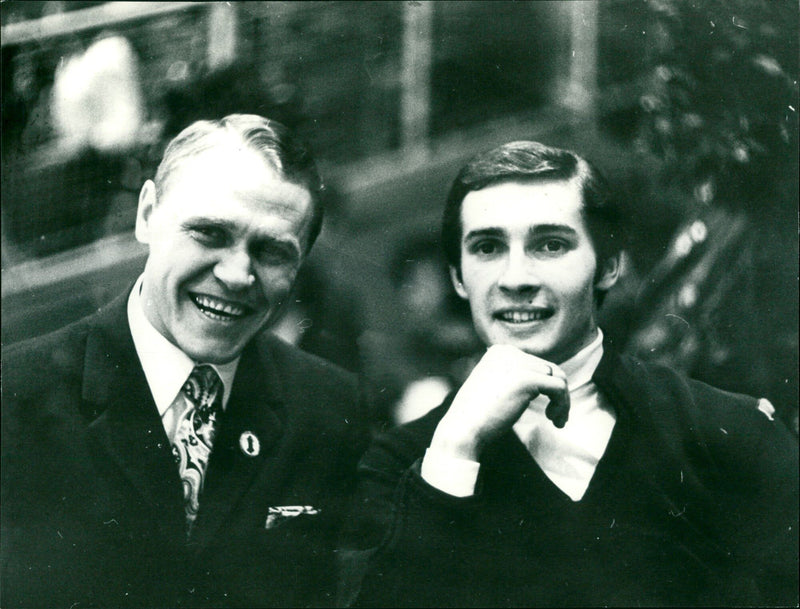 Sergei Alexandrowitsch Tschetweruchin & Stanislaw Alexejewitsch Schuk - Vintage Photograph