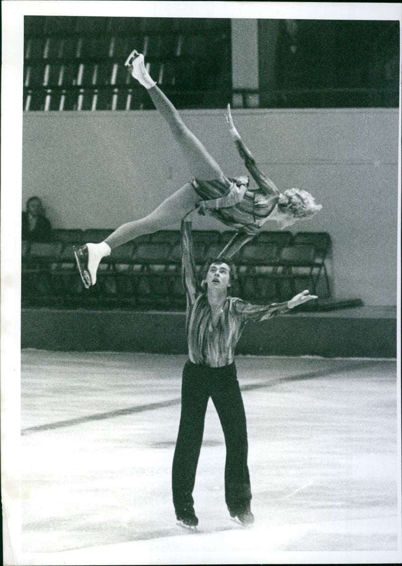 Kerstin Stolfig and Veit Kempe, Cup of Blue Swords 1979 - Vintage Photograph