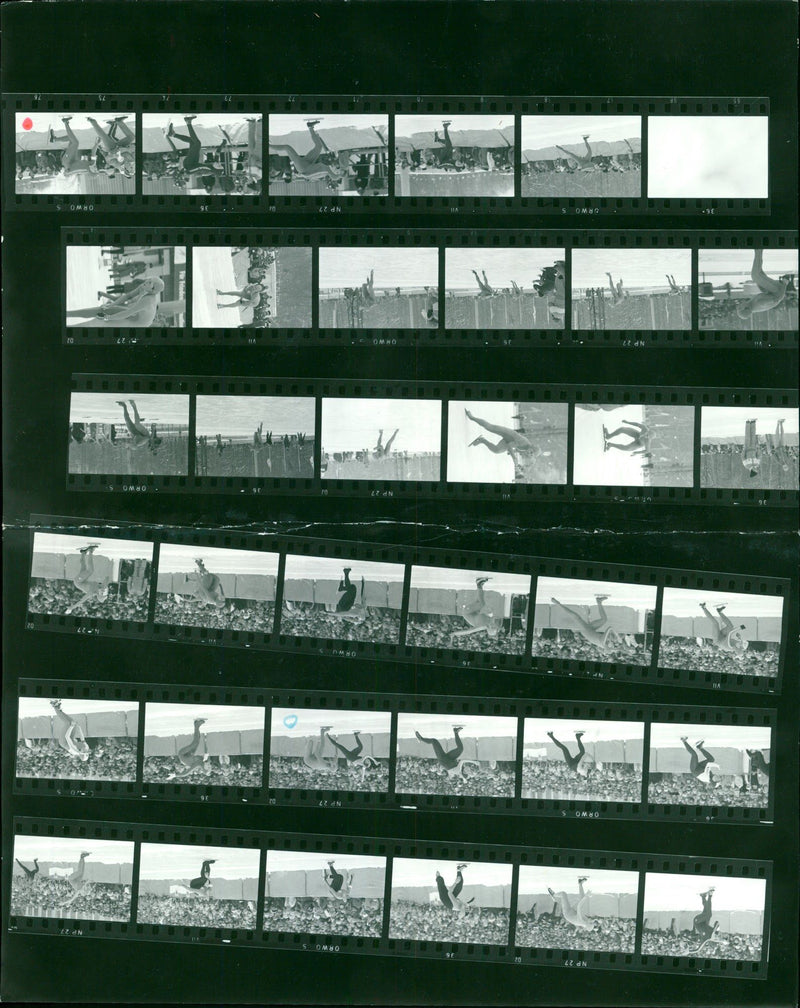 1983 MULTIMAE WEATHER EASTERNITY IFD NUMBERING FILM DIGITS - Vintage Photograph