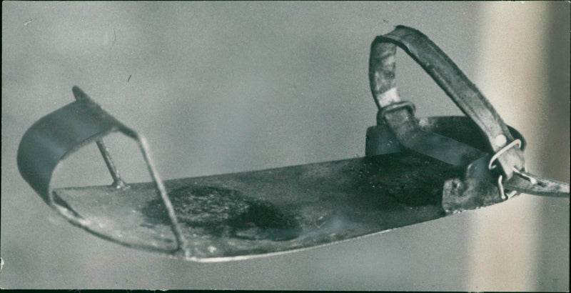 Ice skate blade - Vintage Photograph