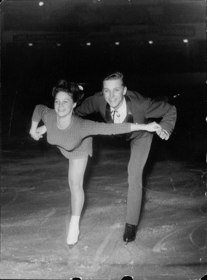 Gabriele Seyfert and Sepp Schönmetzler - Vintage Photograph