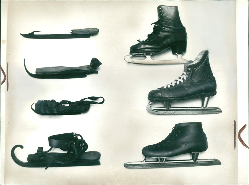 Ice skates - Vintage Photograph