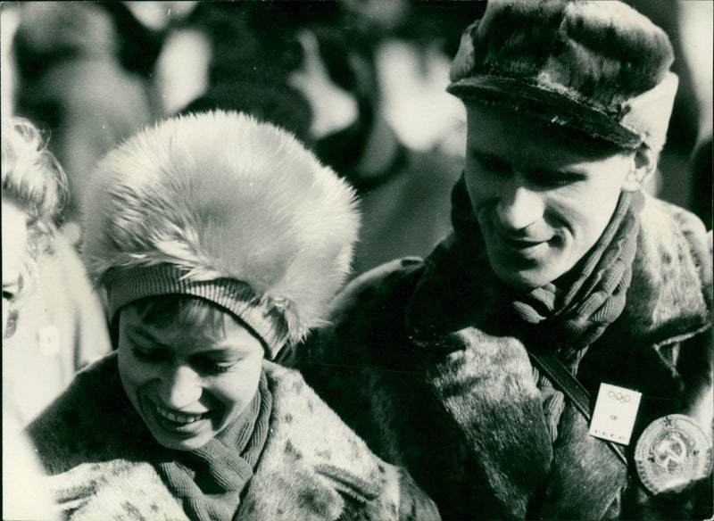 Lyudmila Belousova & Oleg Protopopov - Vintage Photograph