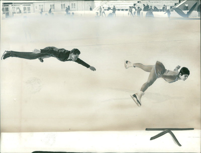 Irina Rodnina & Alexei Ulanow - Vintage Photograph