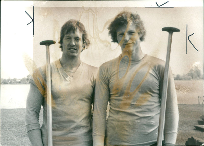 Alex Gebert, Hans-Jürgen Tode - Vintage Photograph