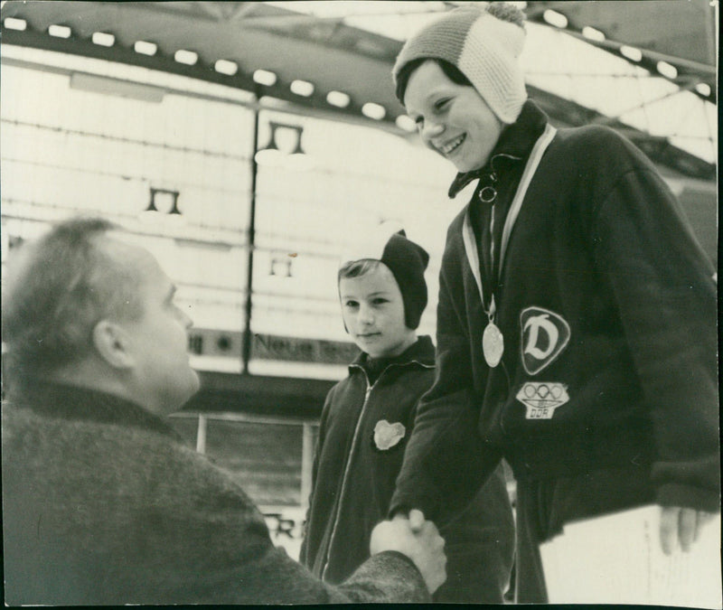 Christine Paumer and Katrin Lorenz - Vintage Photograph