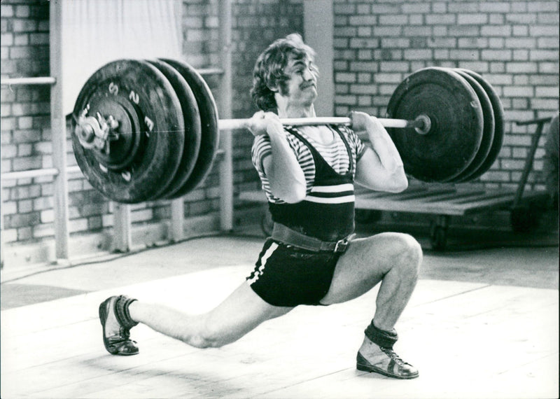 Rolf Gerschner, Markkleeberg weight class tournament 1971 - Vintage Photograph