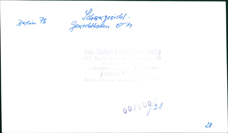 KODAK TRIX PAN SAFETY FILM LOSCH HELENEMT III REGNNING VEE - Vintage Photograph