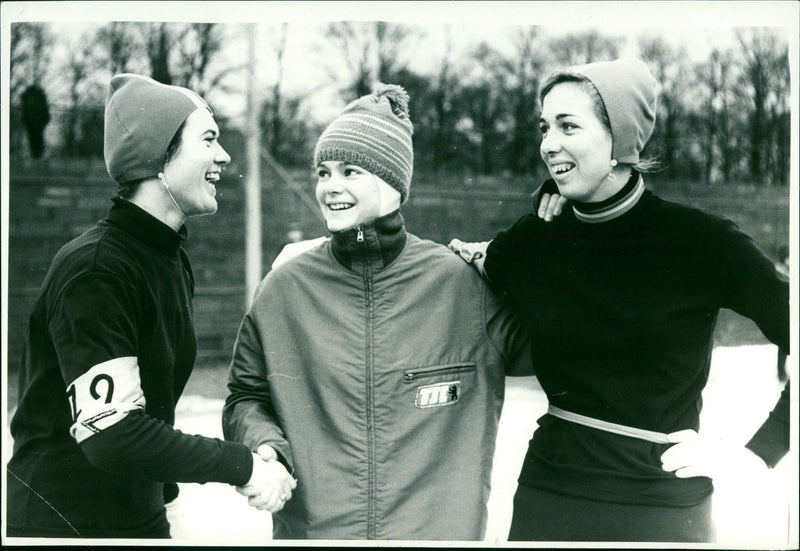 Christina Kaiser, Herlind Hürdler and Carry Geyssen - Vintage Photograph