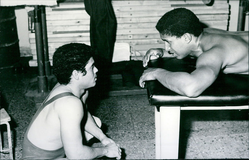 Daniel Nunez and Roberto Urrutia - Vintage Photograph