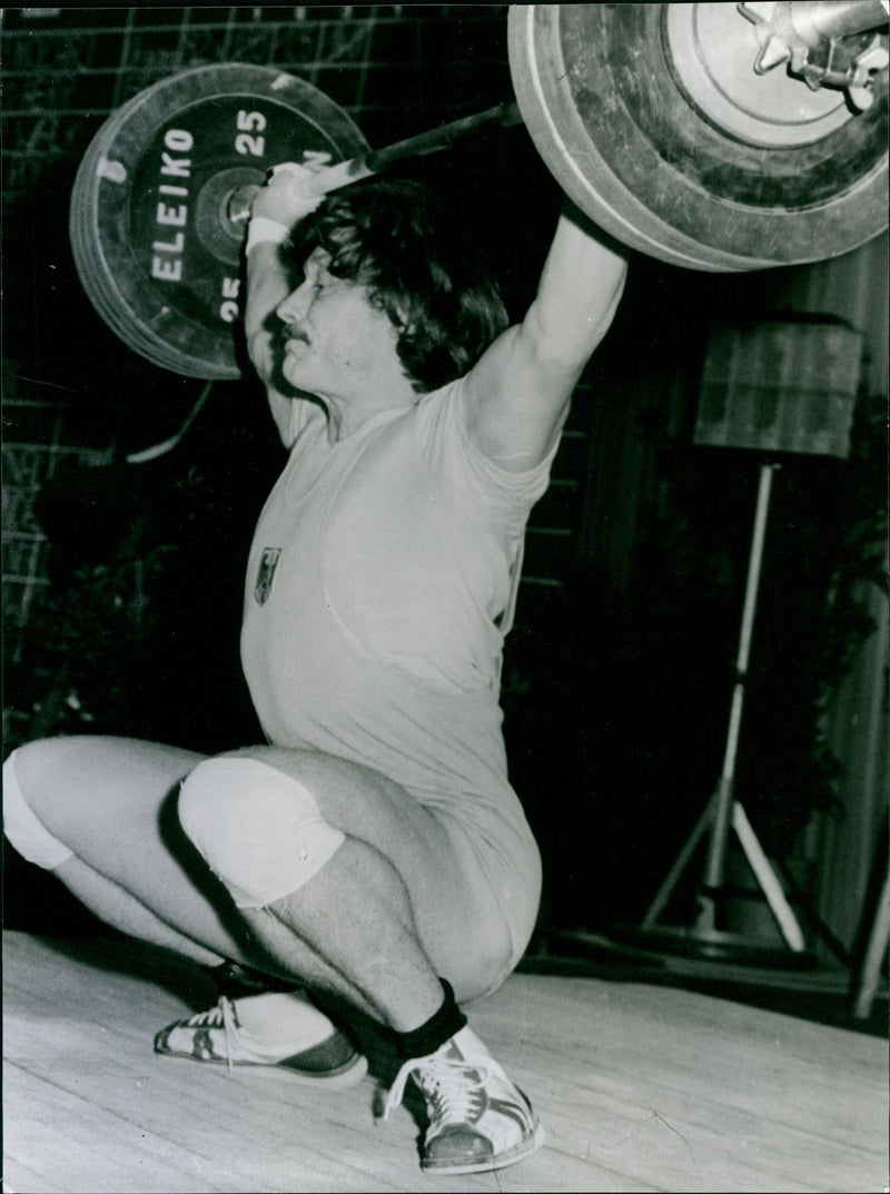 German weightlifter - Vintage Photograph