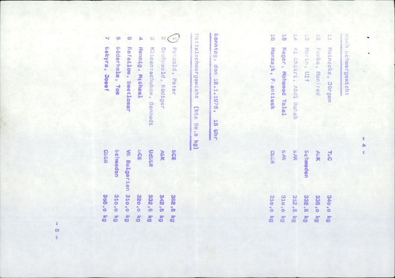 1976 LIGHTWEIGHT DERGATOKHOV EDUARD DARVISH MILITARY MICHAEL FILM SINGER PETER - Vintage Photograph