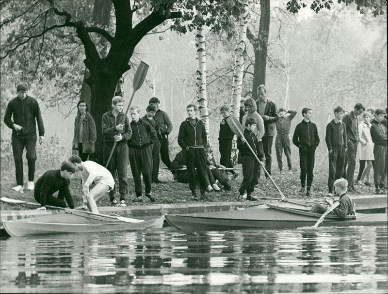 canoe - Vintage Photograph