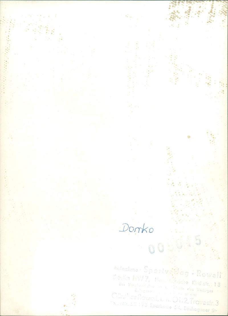 Domko - Vintage Photograph
