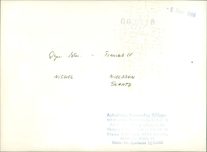 FILM SHOT EARLY BERLIN GERMANY - Vintage Photograph