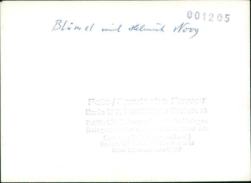 Blümel, Helmut Novy - Vintage Photograph