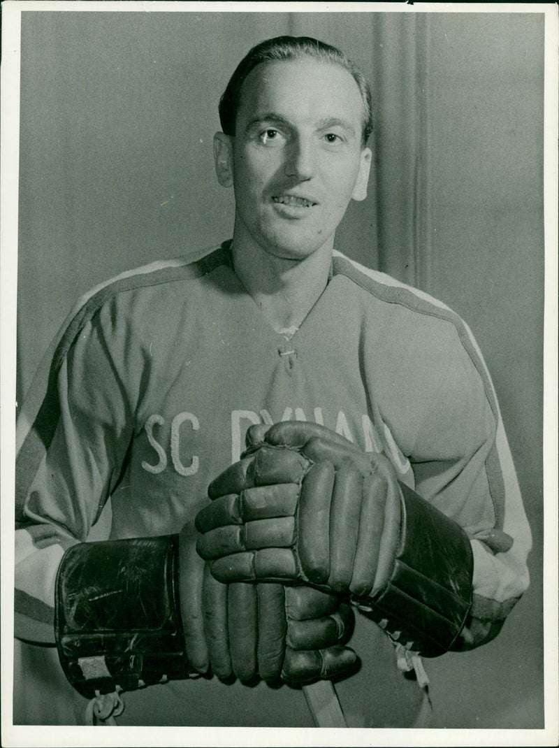 SC Dynamo striker in 1959 - Vintage Photograph